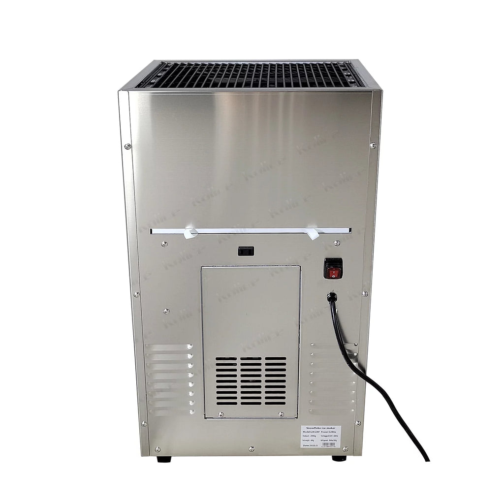 Commercial Automatic Shaved Ice Machine 200kgs/Day Air Cooling Y1865