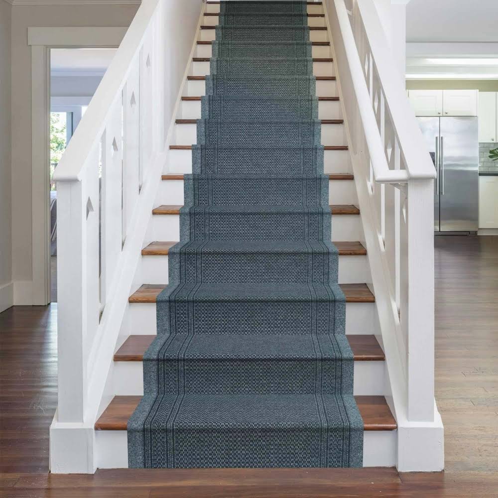 Aztec Gray Stair Carpet Runner L18229