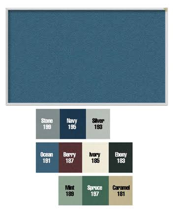 Caramel Vinyl Tackboard H344858