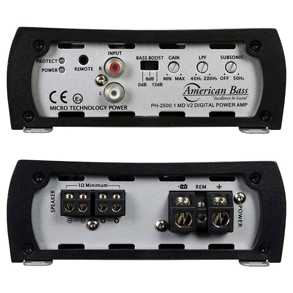 D Class 1 Ohm Stable 2500 Watts Amp X272692