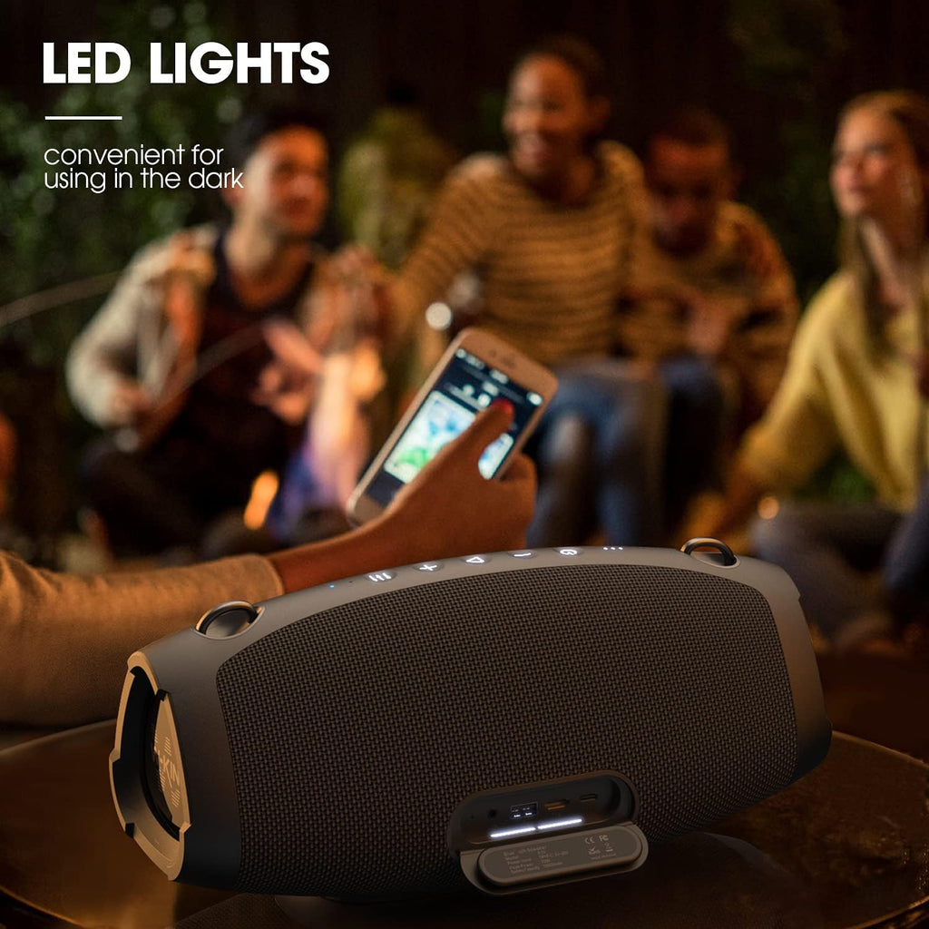 70W IPX6 Waterproof Portable Wireless Bluetooth Speaker X4395