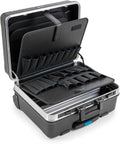 Black Portable Wheeled Tool Case E7479