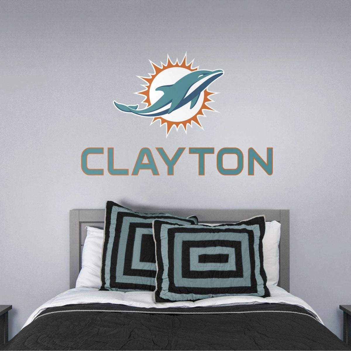 Aqua NFL Wall Decal J323113