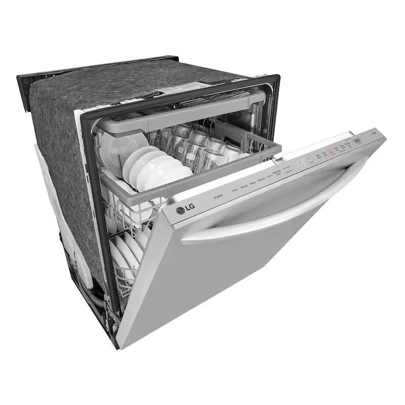 24 in. Smart Wi-Fi Dishwasher with 3rd Rack, Stainless Steel N173006