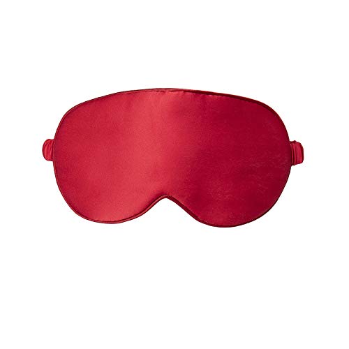 Natural Silk Sleep Mask with Elastic Strap V4865