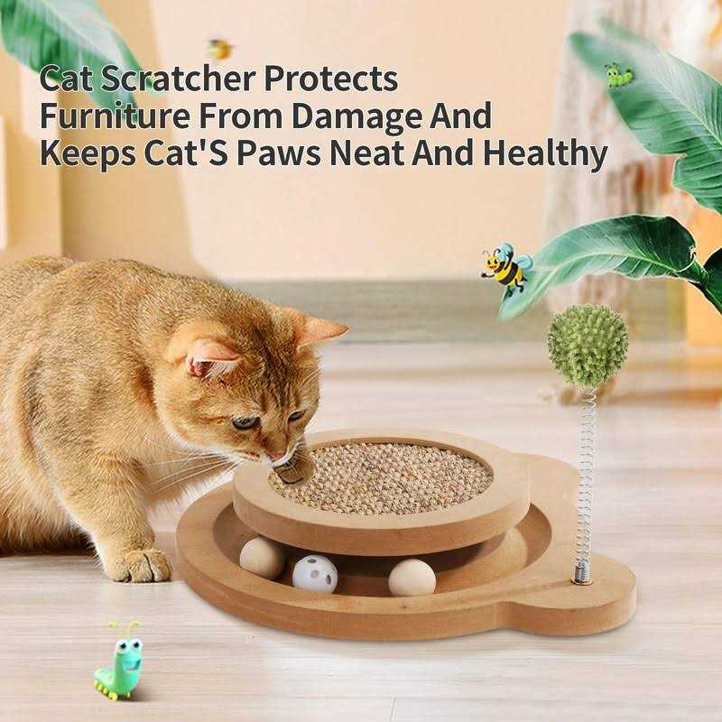 Cat Scratcher 3 In1 Cat Toys E489