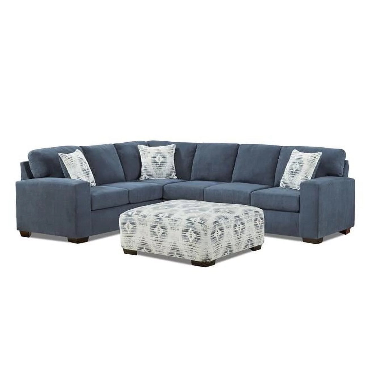 Navy Corner Sectional F623331