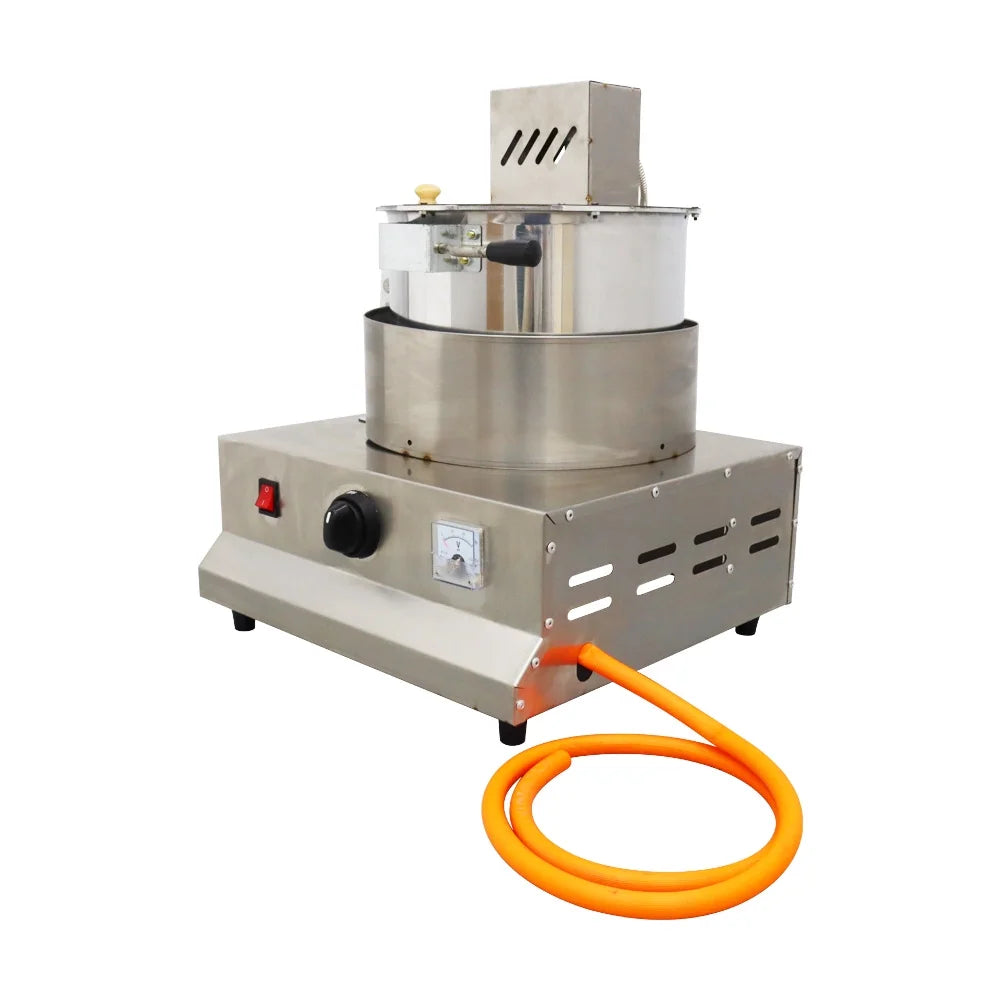 Commercial Stainless Steel Automatic Stirring Popcorn Maker 25W 17oz V152