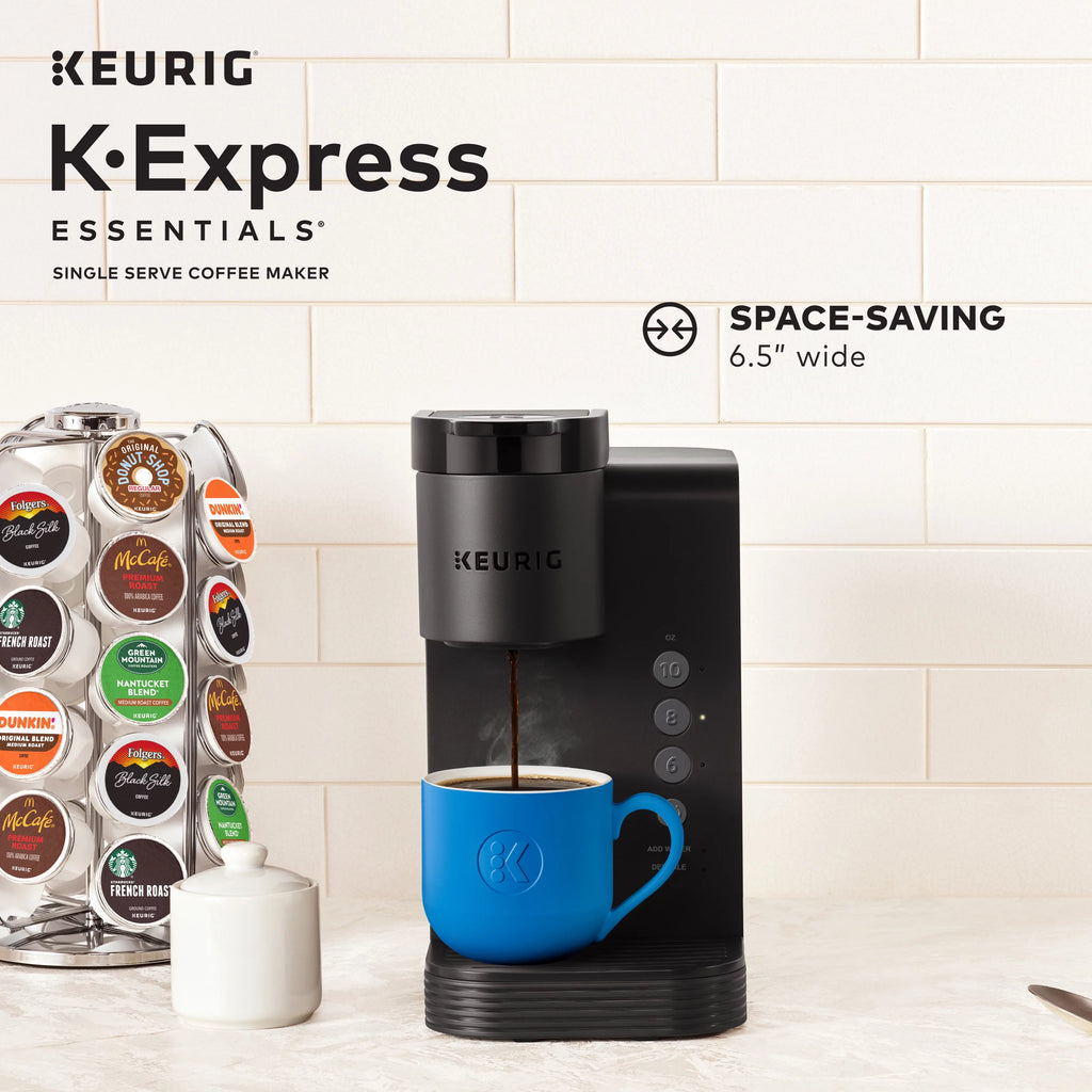 Black Single Serve K-Cup Pod Coffee Maker W387