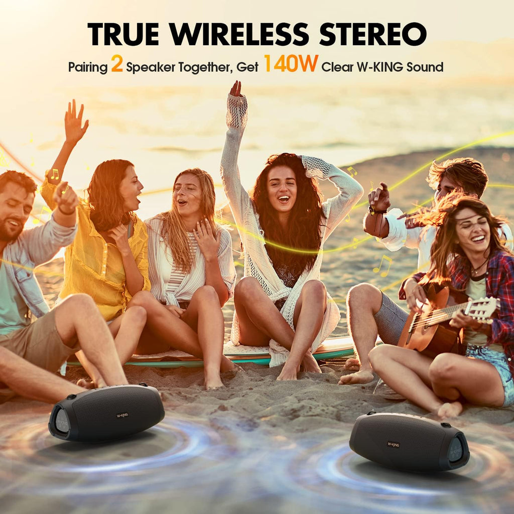 70W IPX6 Waterproof Portable Wireless Bluetooth Speaker X4395