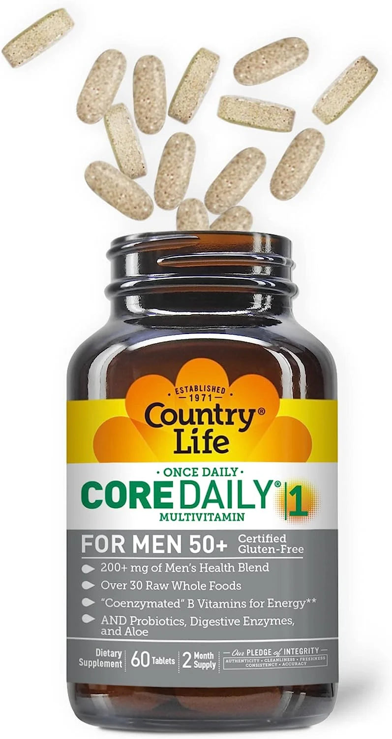 60 Tablets Multivitamin for Men 50+ A8311