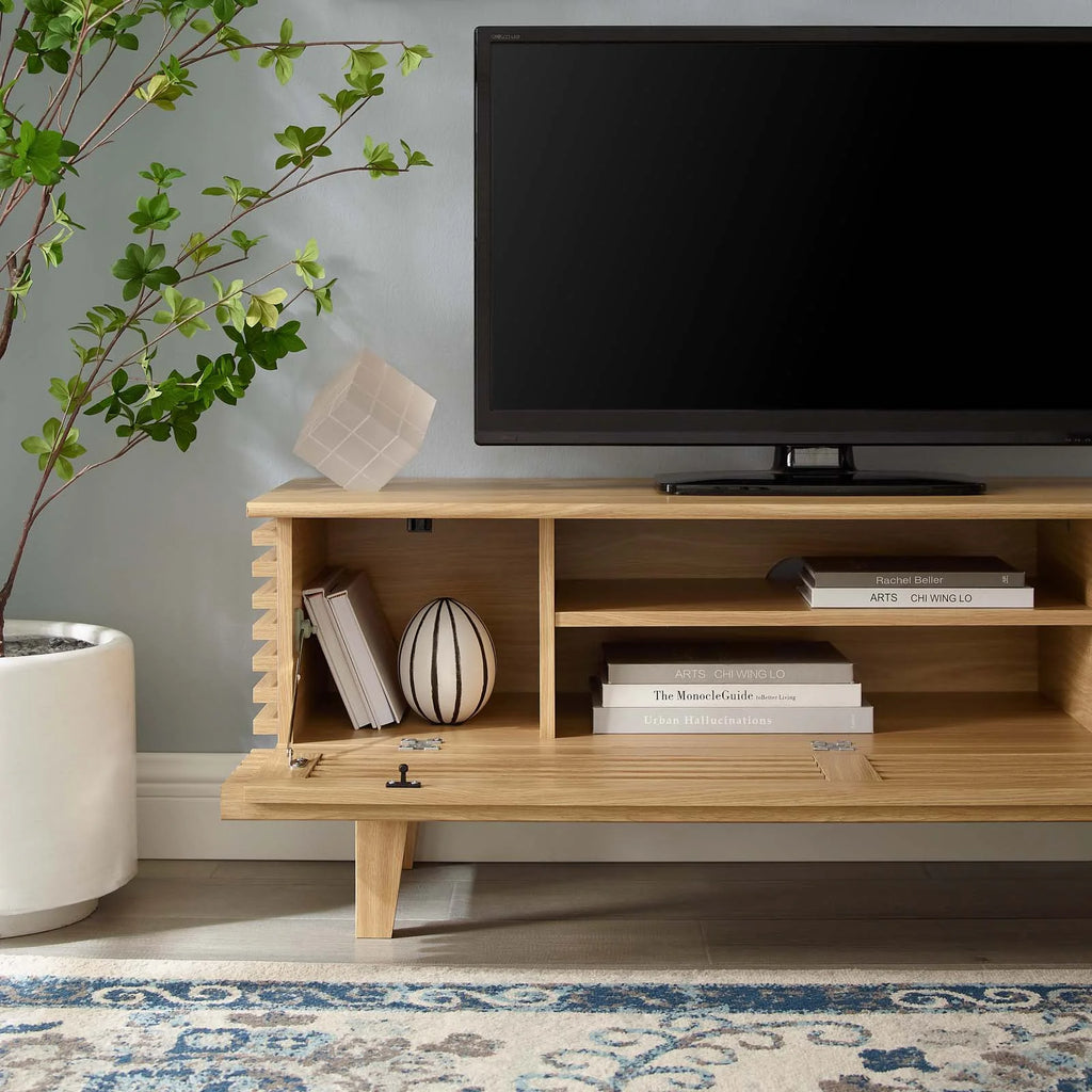 46" Oak TV Stand E88229