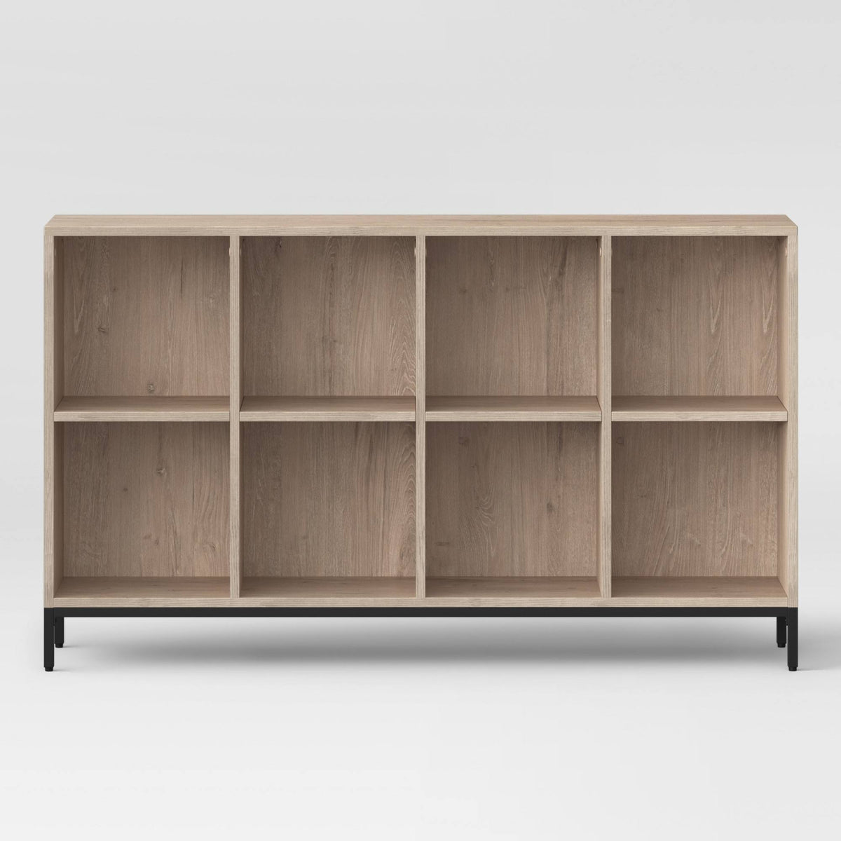 8-Cube Vintage Oak Bookcase M362869