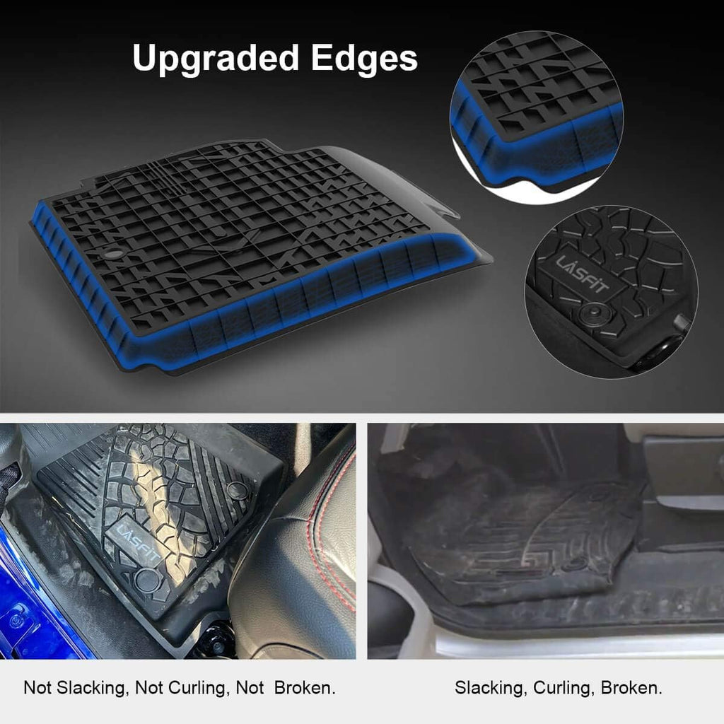 Ford Ranger SuperCrew Cab Front & Rear TPE Floor Liners S259