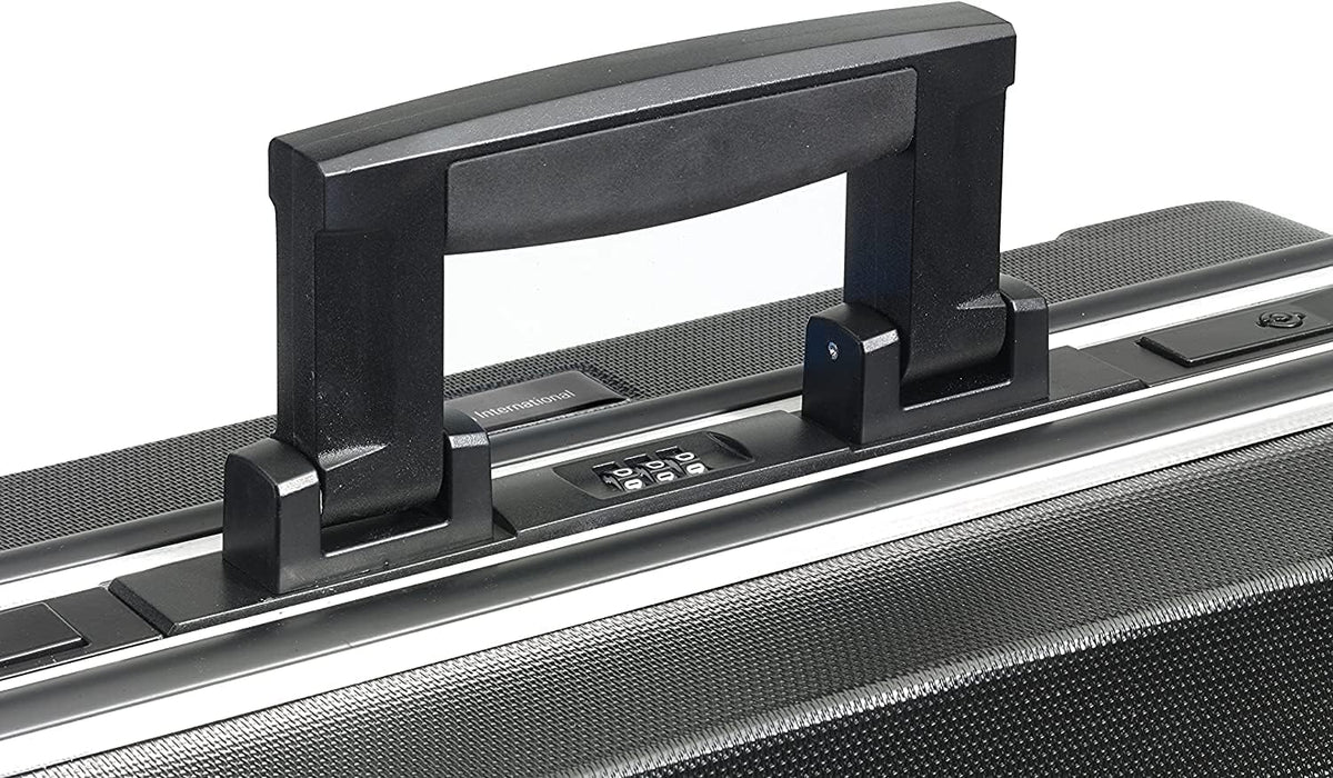 Black Portable Wheeled Tool Case E7479