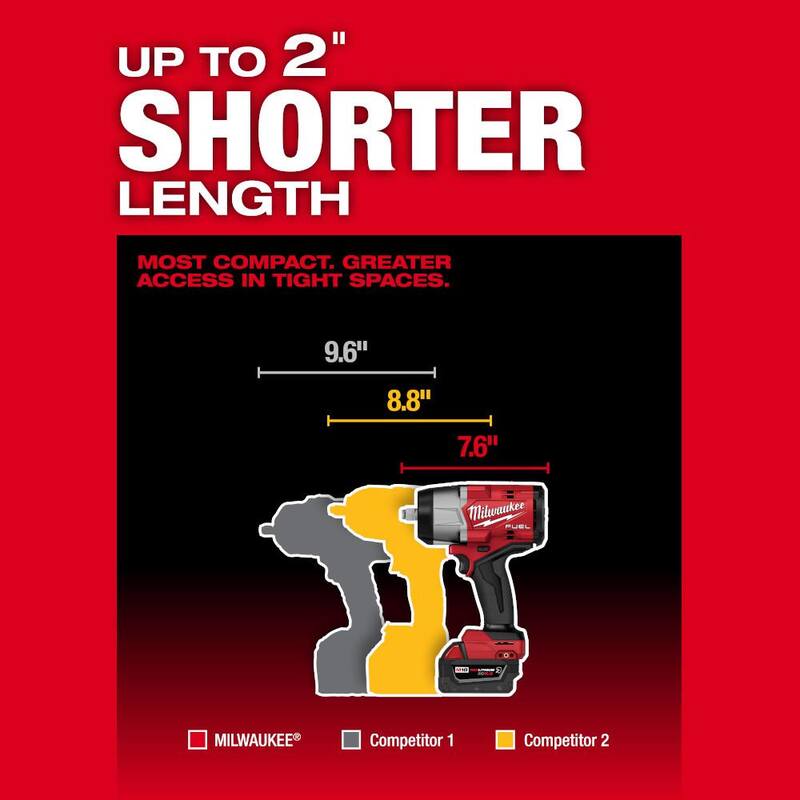 18V Lithium-Ion Brushless Cordless 1/2 in. Impact Wrench Kit J5071