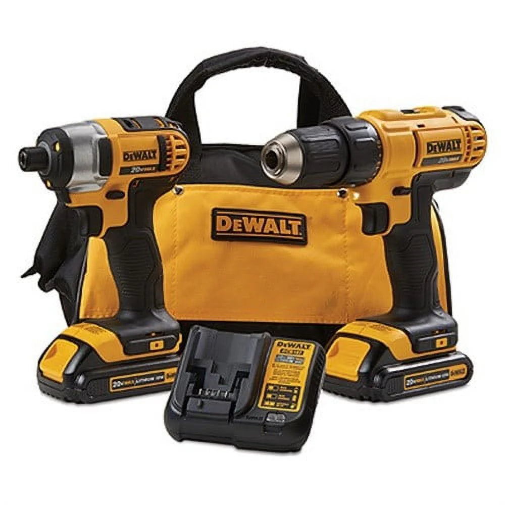 20V MAX Cordless Drill Driver/Impact Driver Combo Kit C6996