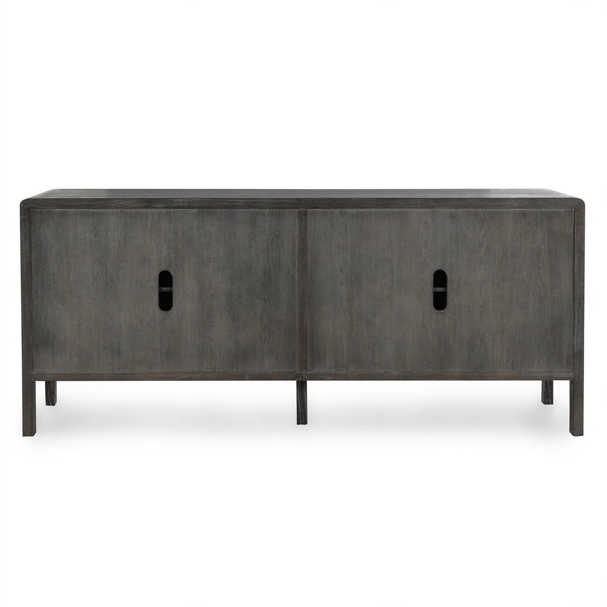 79" Reclaimed Elm Wood 4-Door Sideboard D16967