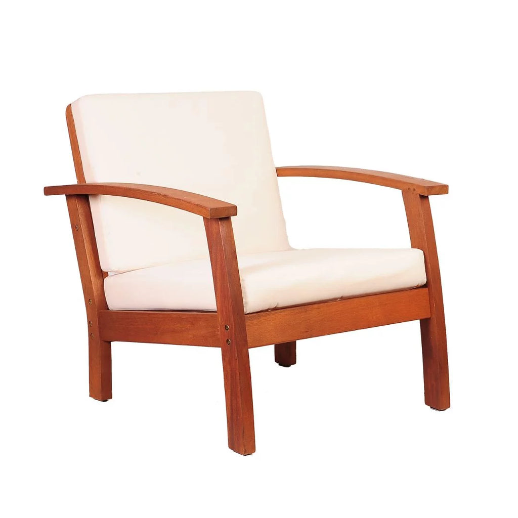 4-Piece Solid Wood Patio Conversation Set M64127