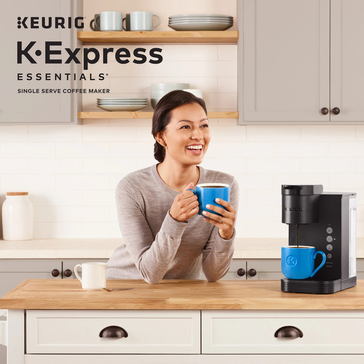 Black Single Serve K-Cup Pod Coffee Maker W387
