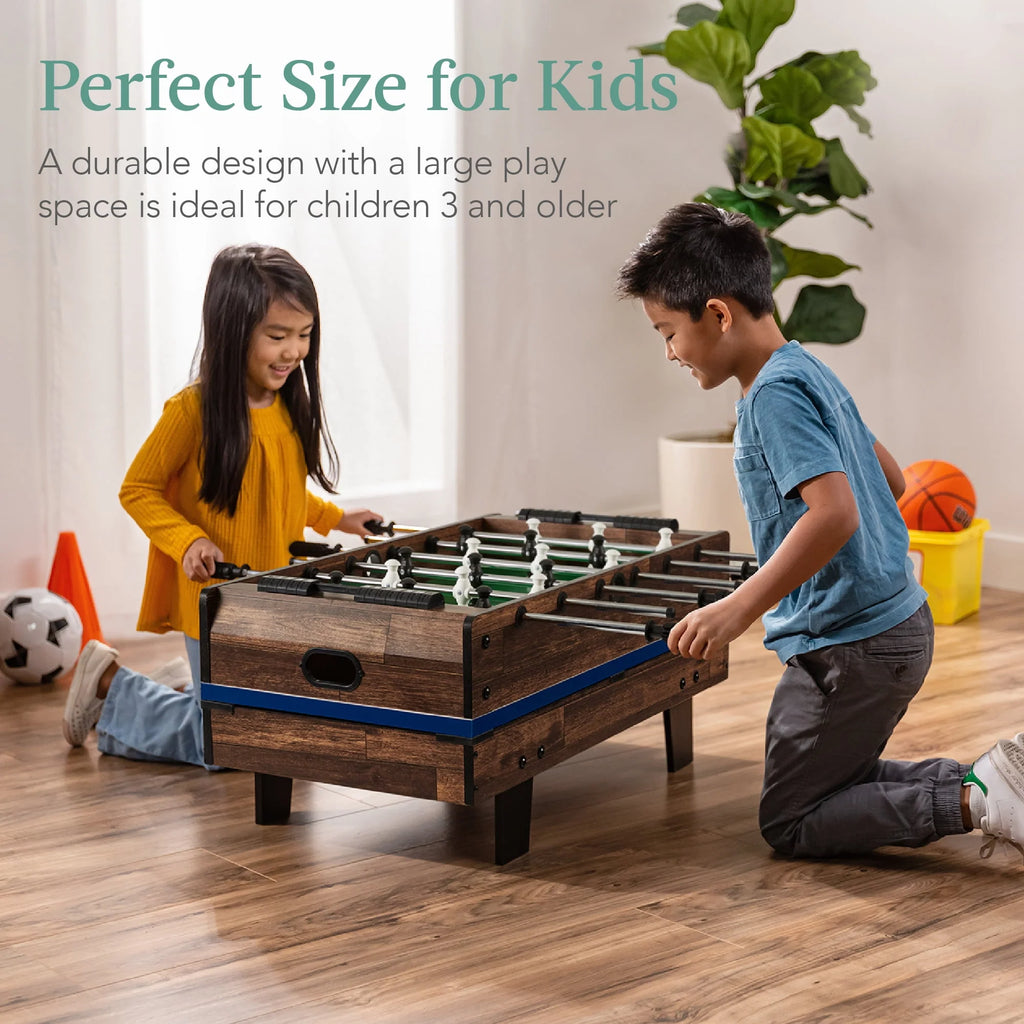 11-in-1 Kids Combo Game Set with Ping Pong Foosball Air Hockey J146