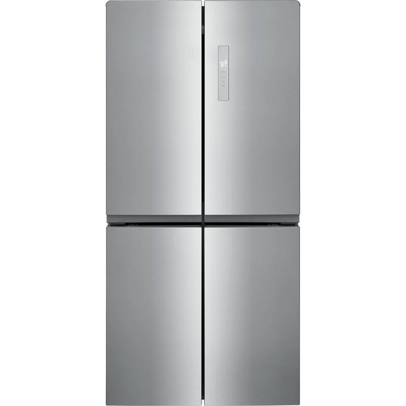 17.4 cu. ft. 4-Door Refrigerator in Brushed Steel D745