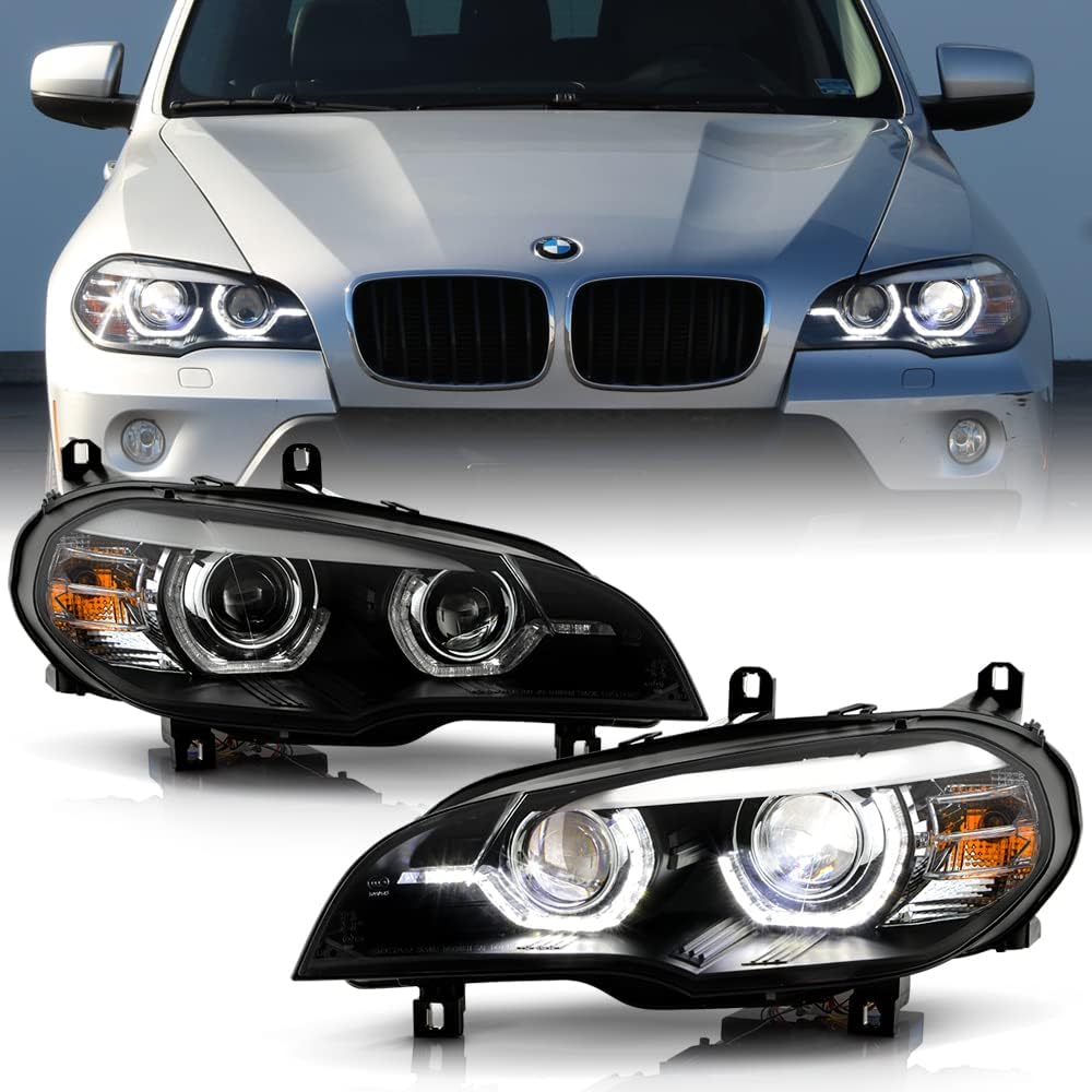2007-2010 BMW X5 E70 LED Projector Headlights Y534
