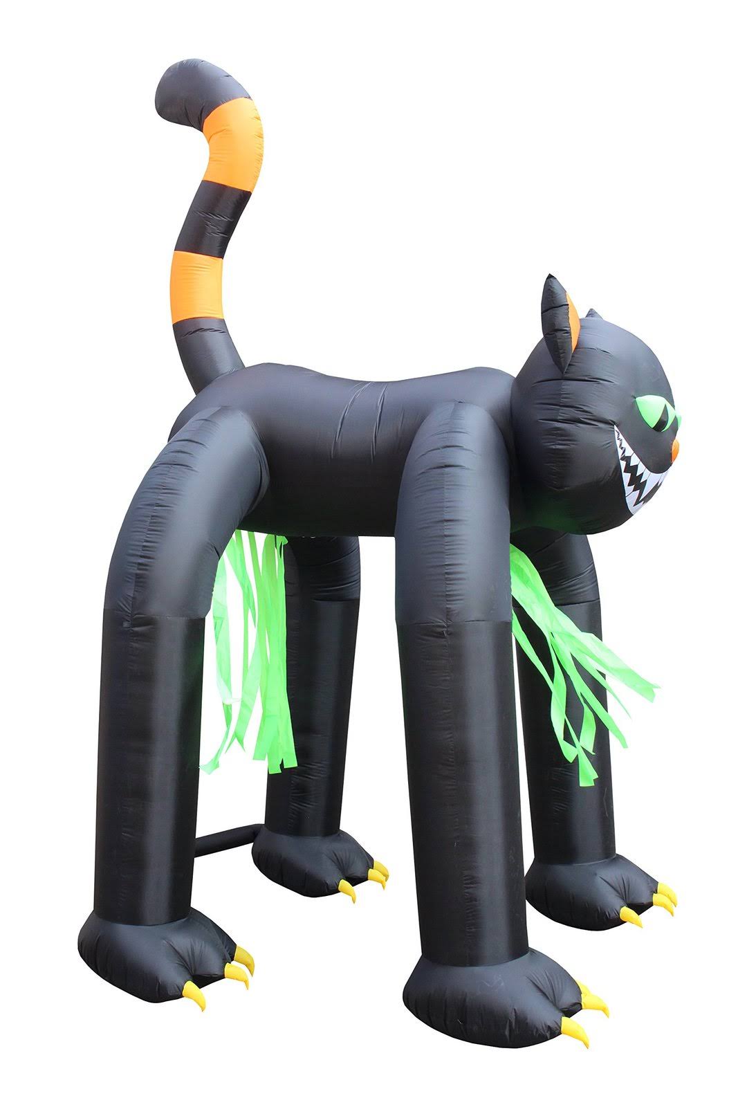Jumbo Inflatable Black Cat Archway E125258