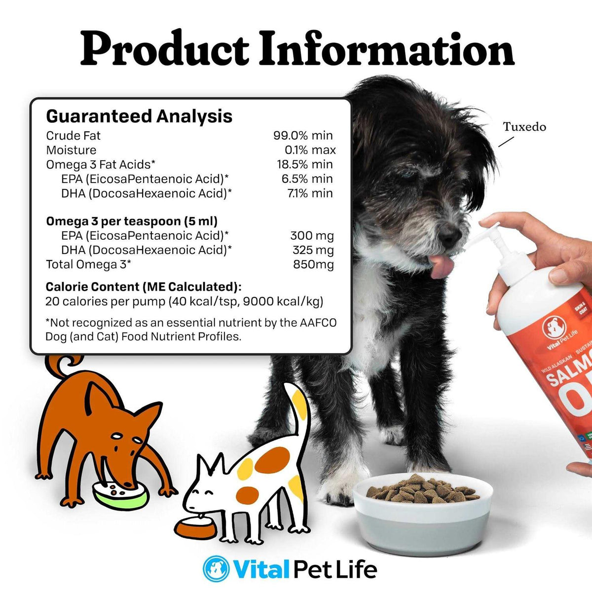 Salmon Oil for Dogs and Cats D534511