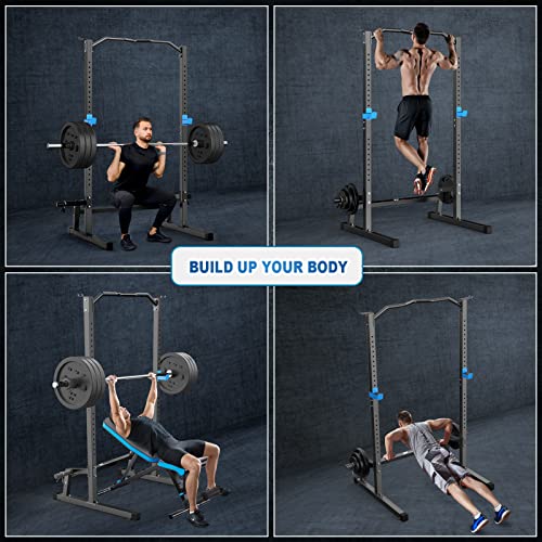 Adjustable Squat Rack with Pull Up Bar G253
