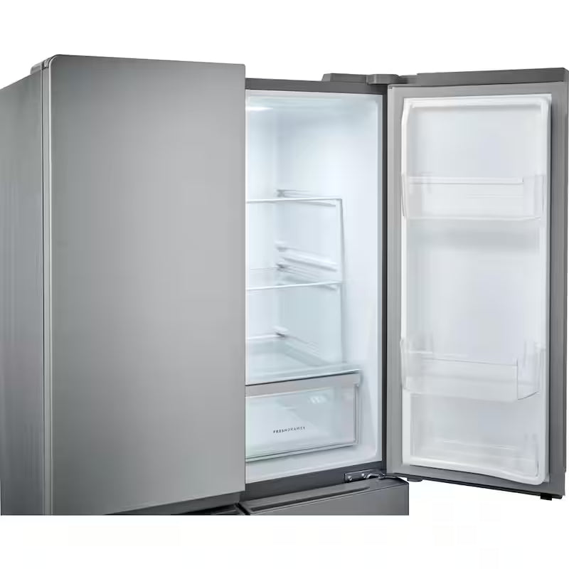 17.4 cu. ft. 4-Door Refrigerator in Brushed Steel D745