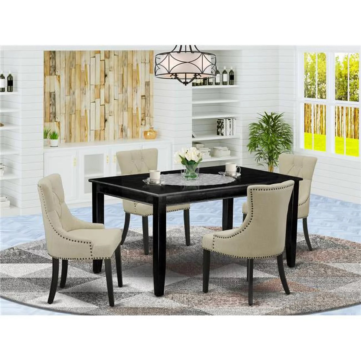5 Piece Wood Dining Set K11131