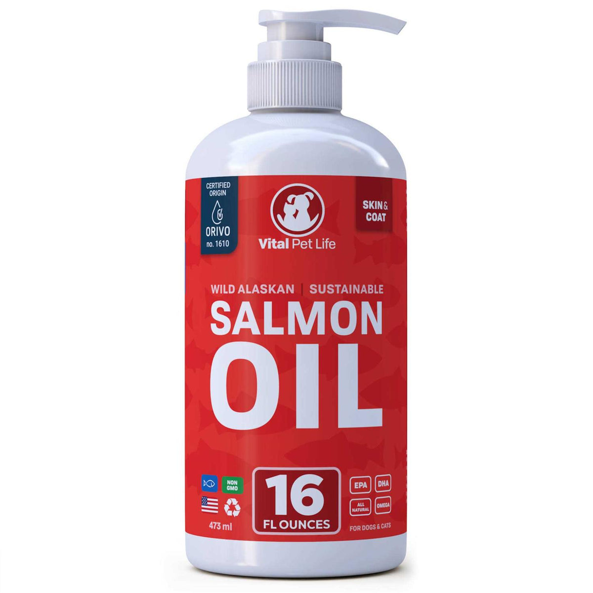 Salmon Oil for Dogs and Cats D534511
