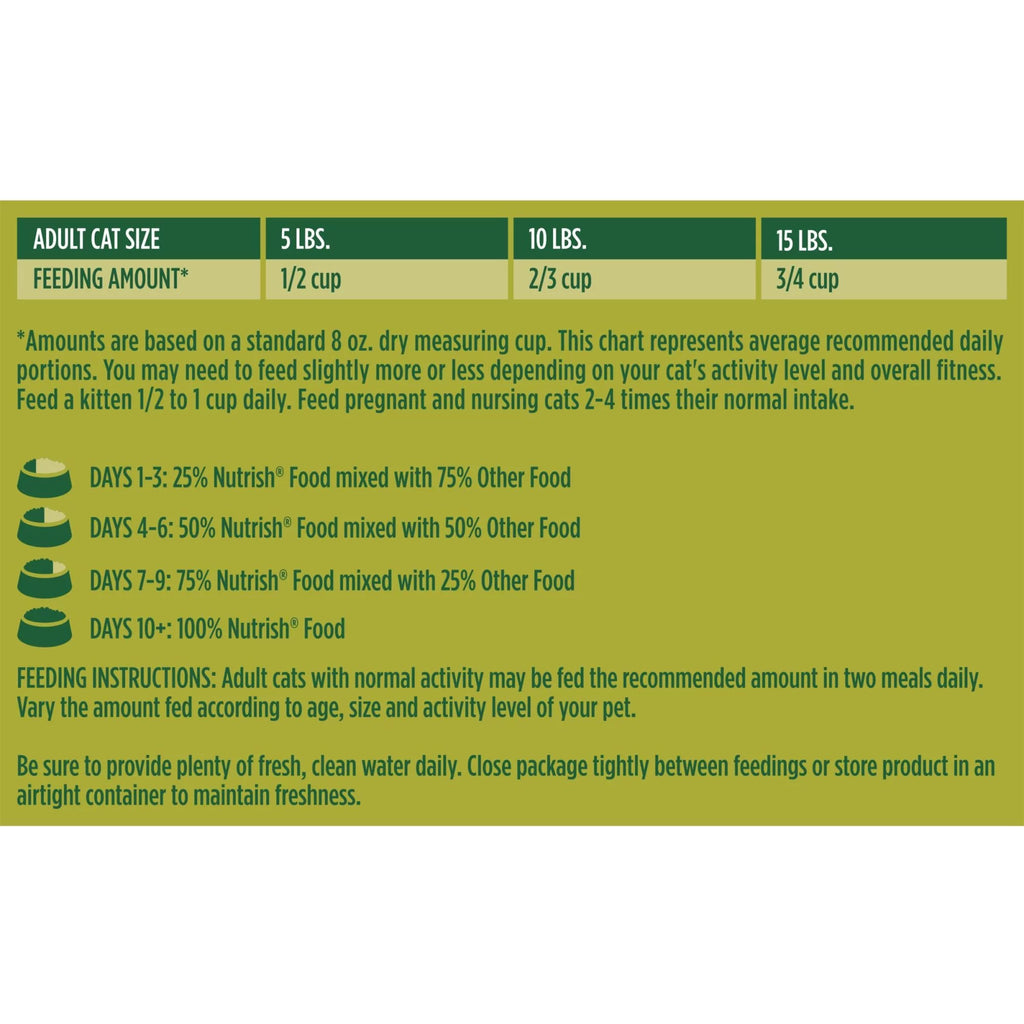 Chicken & Brown Rice Recipe Dry Cat Food 14-Pound Bag M4077