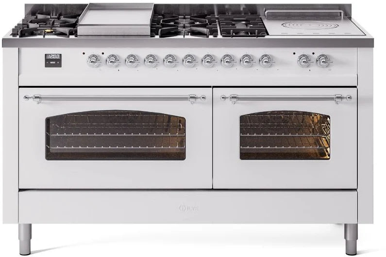 White Dual Fuel Propane Gas Range S73913