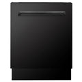 Black Stainless Steel Dishwasher with Stainless Steel Tub V780
