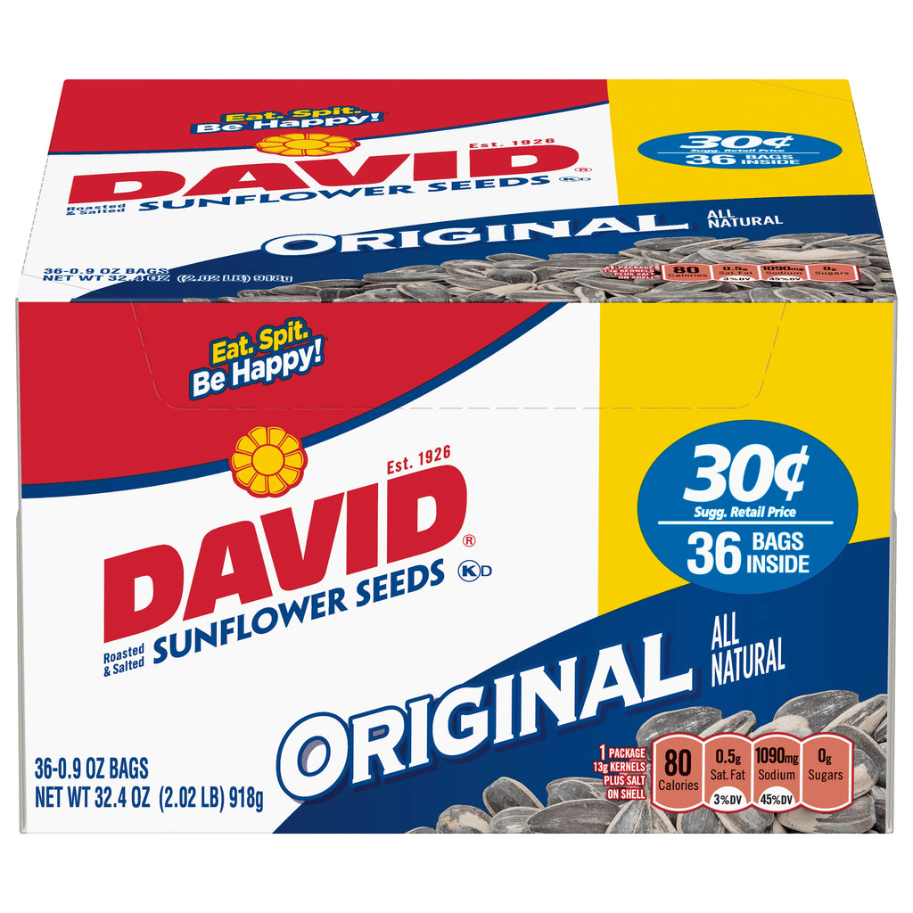 Sunflower Seeds 36 ct 0.9 oz Bags V7728