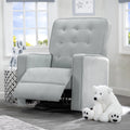 Recliner Glider Swivel Chair Linen S4708