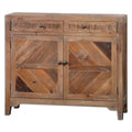 Reclaimed Wood Console Cabinet A496