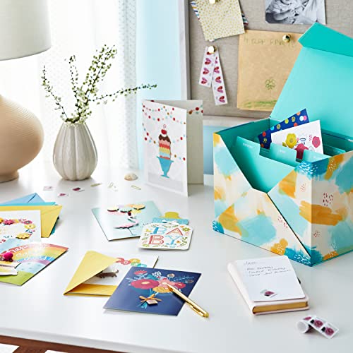 Assorted Boxed Christmas Cards Set Pack of 24 with Envelopes E30499