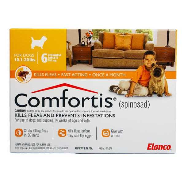 Chewable Tablet for Dogs 10.1-20 lbs & Cats 6.1-12 lbs U8147
