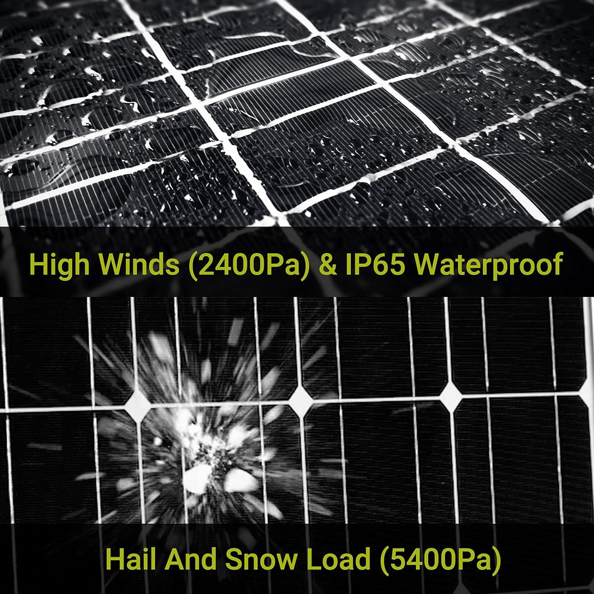 160W Monocrystalline 12V Solar Panel J7392