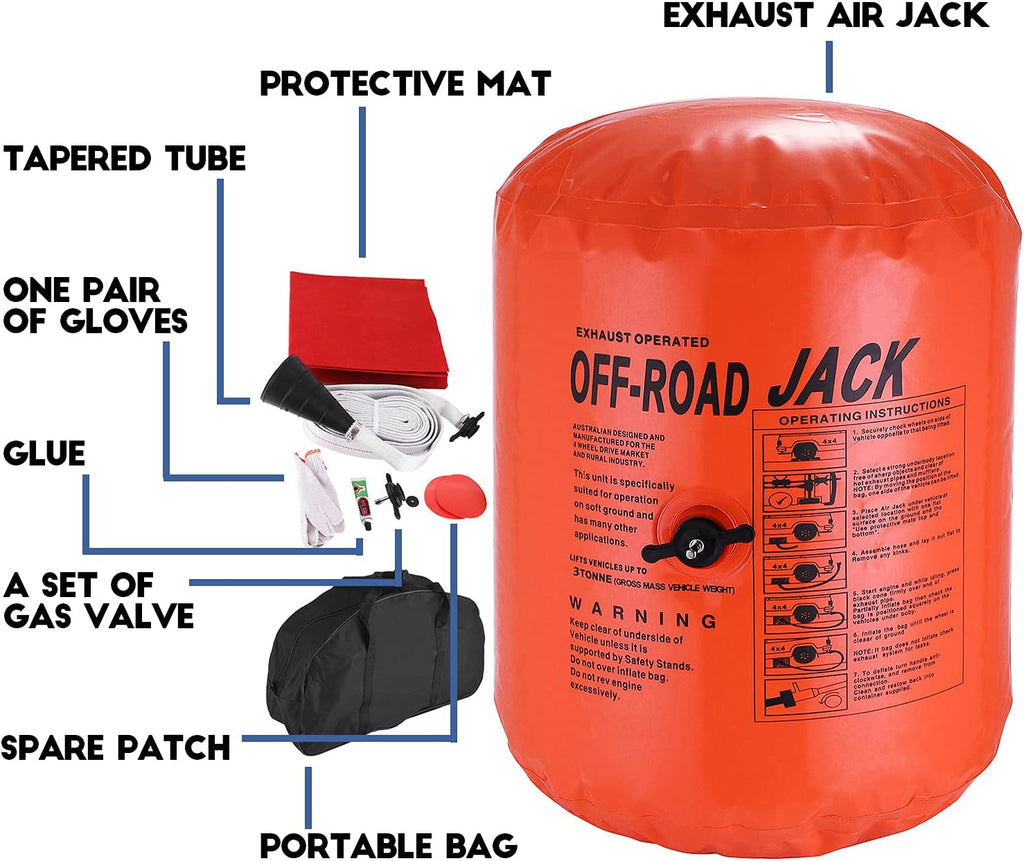 4T Inflatable Exhaust Air Jack C14339