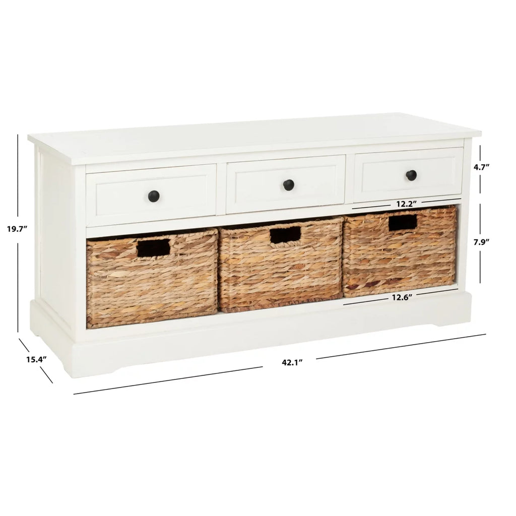 3-Drawer Storage Bench N129531