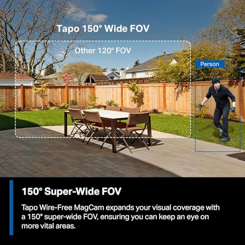 2K Battery Magnetic Mount Wireless Outdoor Security Camera R155343