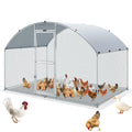 Large Metal Chicken Coop 6.6x9.8x6.6 ft X5278