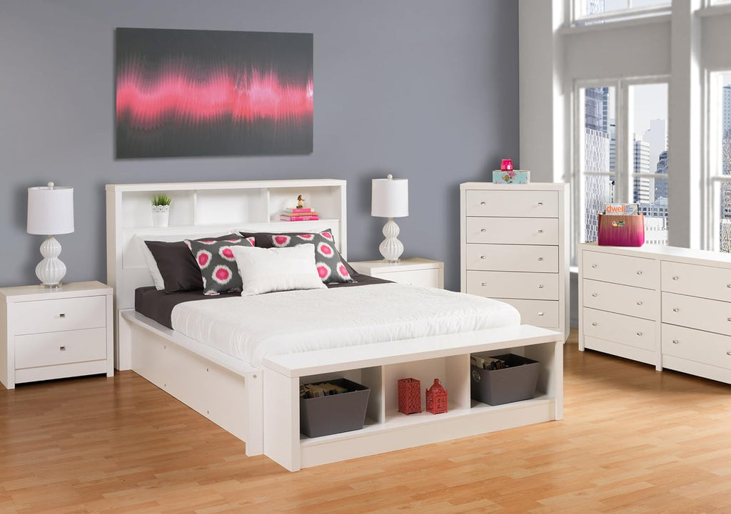 White 5-Drawer Chest M541