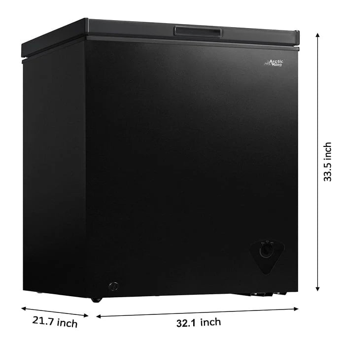7 Cu ft Black Chest Freezer R4727