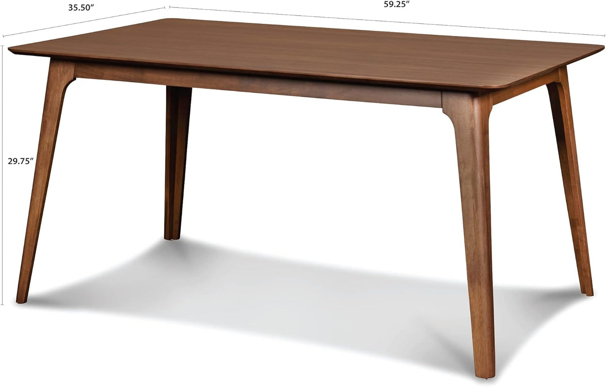 Mid-Century Modern Walnut Dining Table U570086