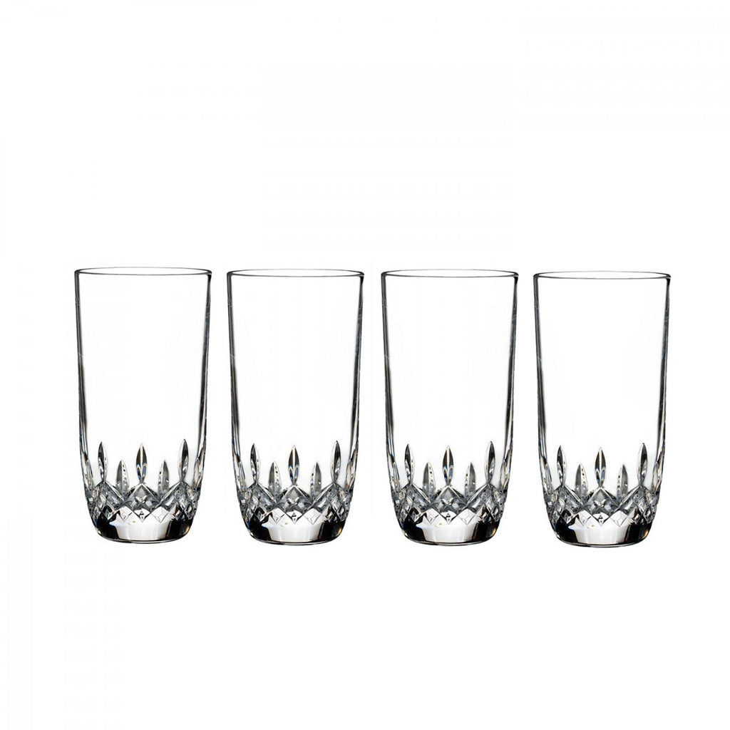 Clear Crystal Highball Glasses 13 oz 4 Count A169
